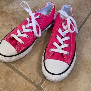 Hot Pink Converse. Never worn.